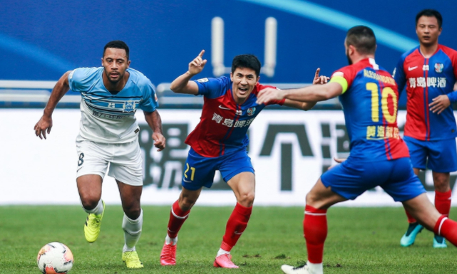 包含广州富力对阵青岛黄海，力争分拿下的词条